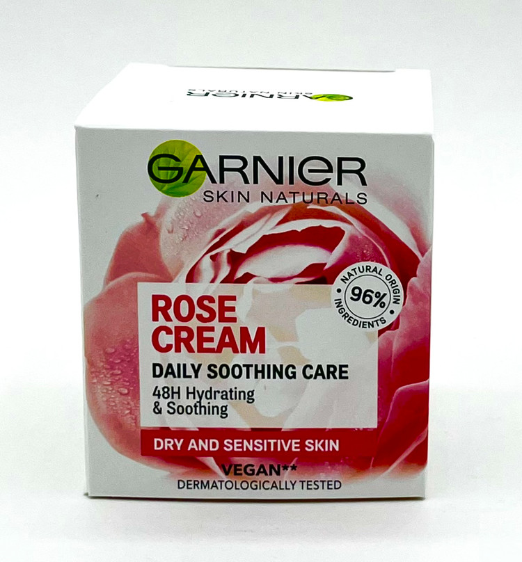 کرم کاسهای آبرسان گارنیر مدل Rose حجم 50 میل.