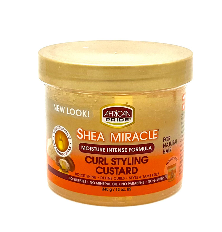 کاسترد موی فر آفریکن پراید حجم ۳۴۰ میل African Curl Styling Custard