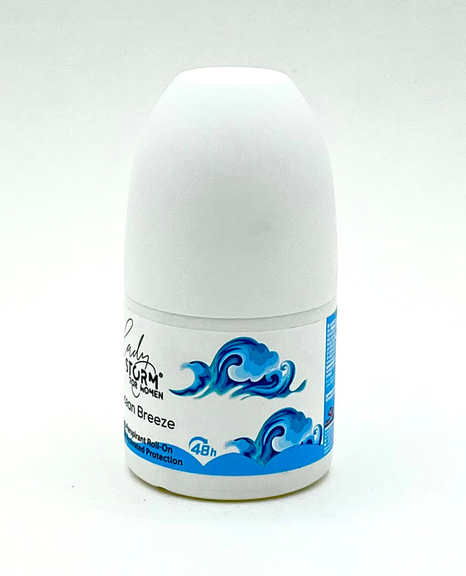 مام رول زنانه Storm مدل Black & White، Fit Dry, ocean breeze حجم ۵۰ میل