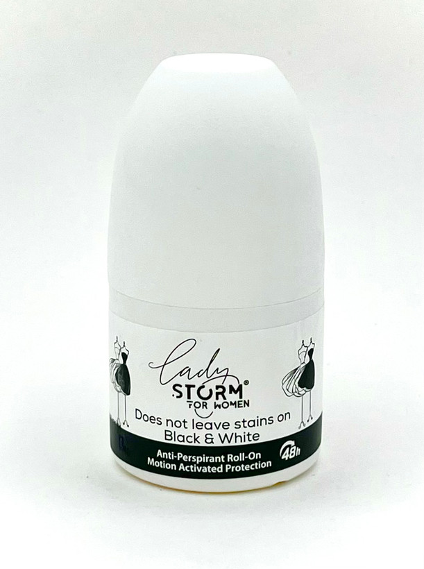 مام رول زنانه Storm مدل Black & White، Fit Dry, ocean breeze حجم ۵۰ میل