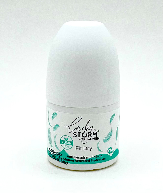 مام رول زنانه Storm مدل Black & White، Fit Dry, ocean breeze حجم ۵۰ میل