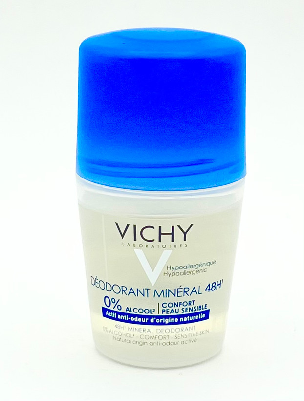 مام رولی میشی Vichy مدل Deodorant Mineral 48H ضد تعریق 48 ساعته مناسب پوست حساس