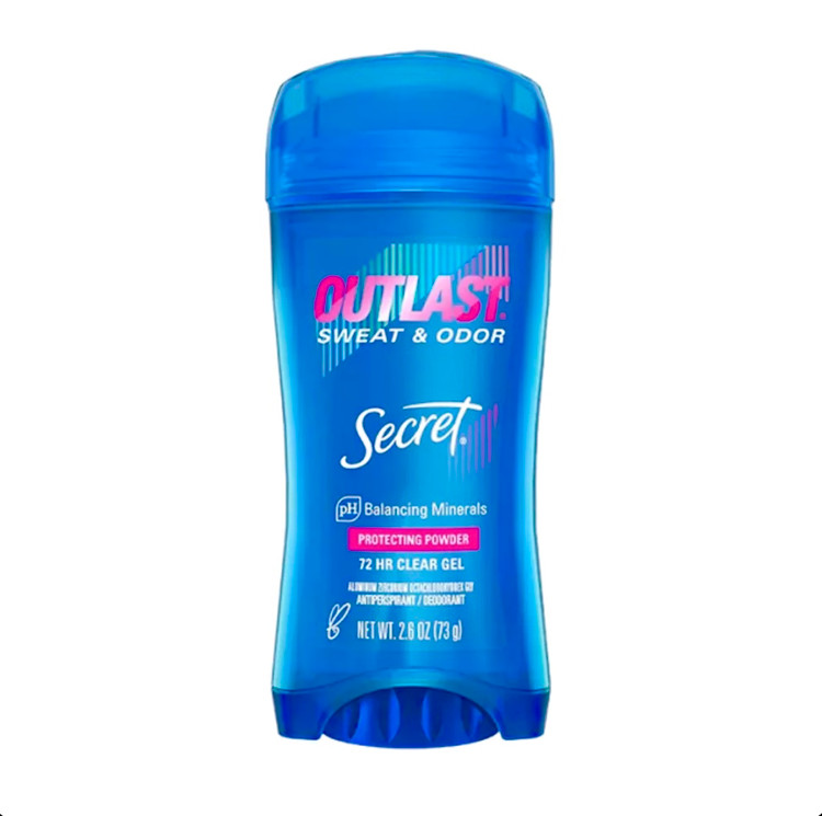 مام ژلی زنانه سکرت مدل Outlast Sweat & Odor Protecting Powder حجم 73 گرم