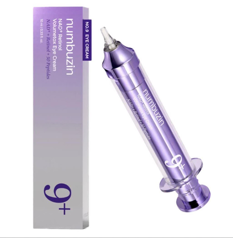 کرم دور چشم نامبوزین شماره 9 | NAD+ Retinol Volumetox Eye Cream ضد چروک و لیفتینگ