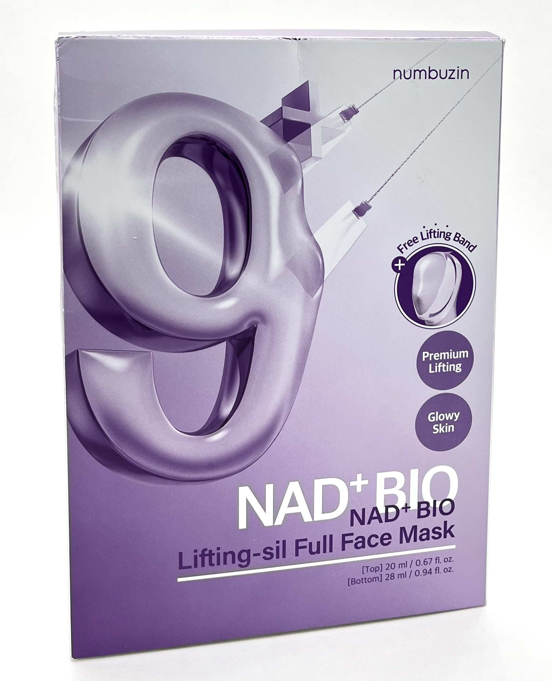 خرید ماسک لیفتینگ نامبوزین شماره 9 NAD+ BIO Lifting-sil Full Face Mask