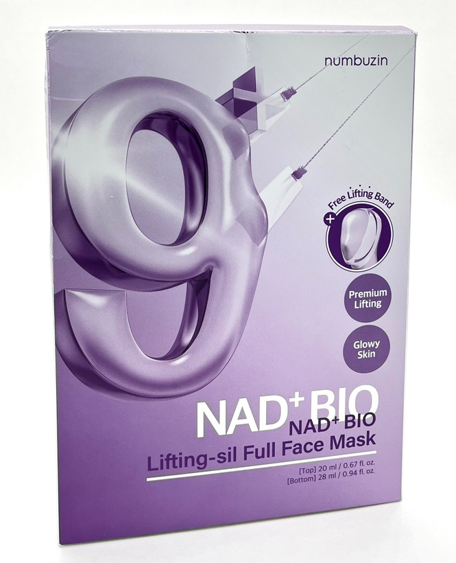 خرید ماسک لیفتینگ نامبوزین شماره 9 NAD+ BIO Lifting-sil Full Face Mask